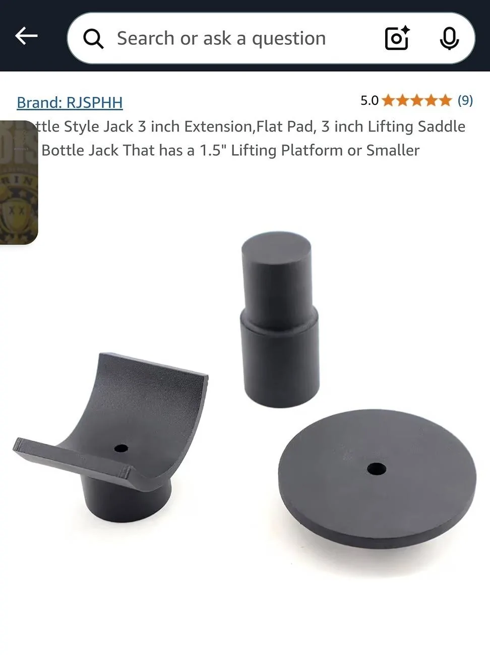 Ford Bronco Bottle jack extension? Screenshot_20250519_125712_Amazon Shopping