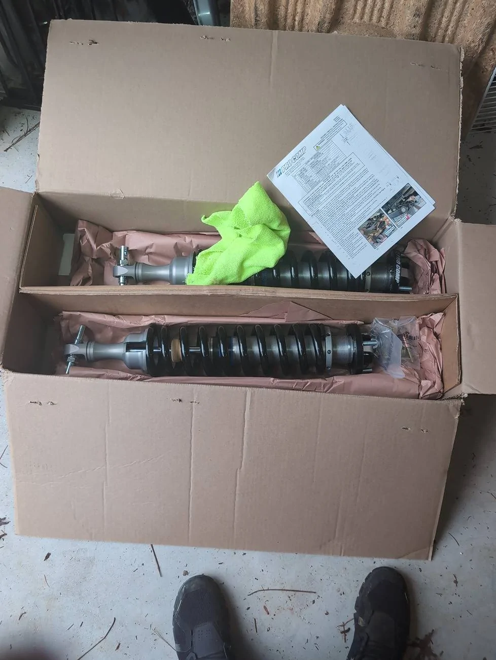 Ford Bronco Pro comp coilovers and upper control arms installed 026c08ed-c6ce-4d4e-8e02-5fcf506e4d9a