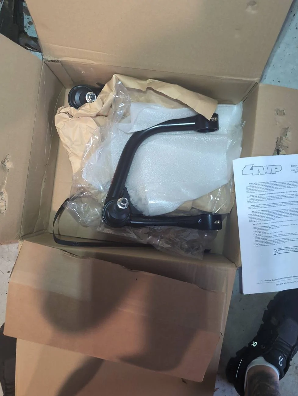 Ford Bronco Pro comp coilovers and upper control arms installed d961db1a-7b59-4ff9-b728-72d71be8d3dc