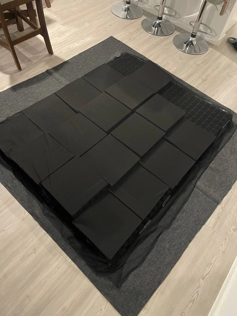 Ford Bronco Soft top sound deadening insulation mod DIY! IMG_5330