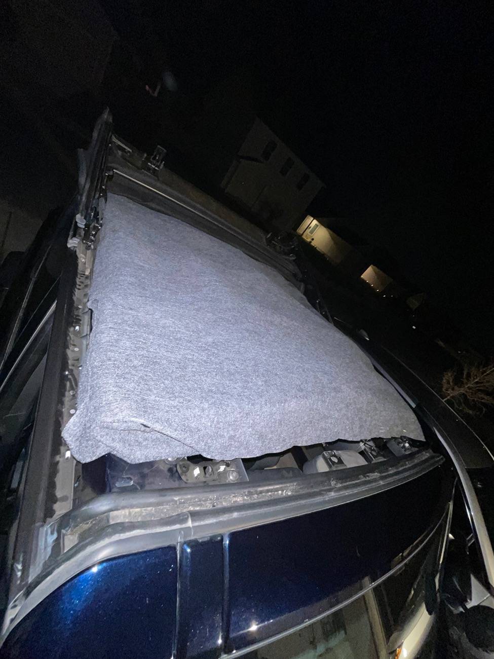 Ford Bronco Soft top sound deadening insulation mod DIY! IMG_5333
