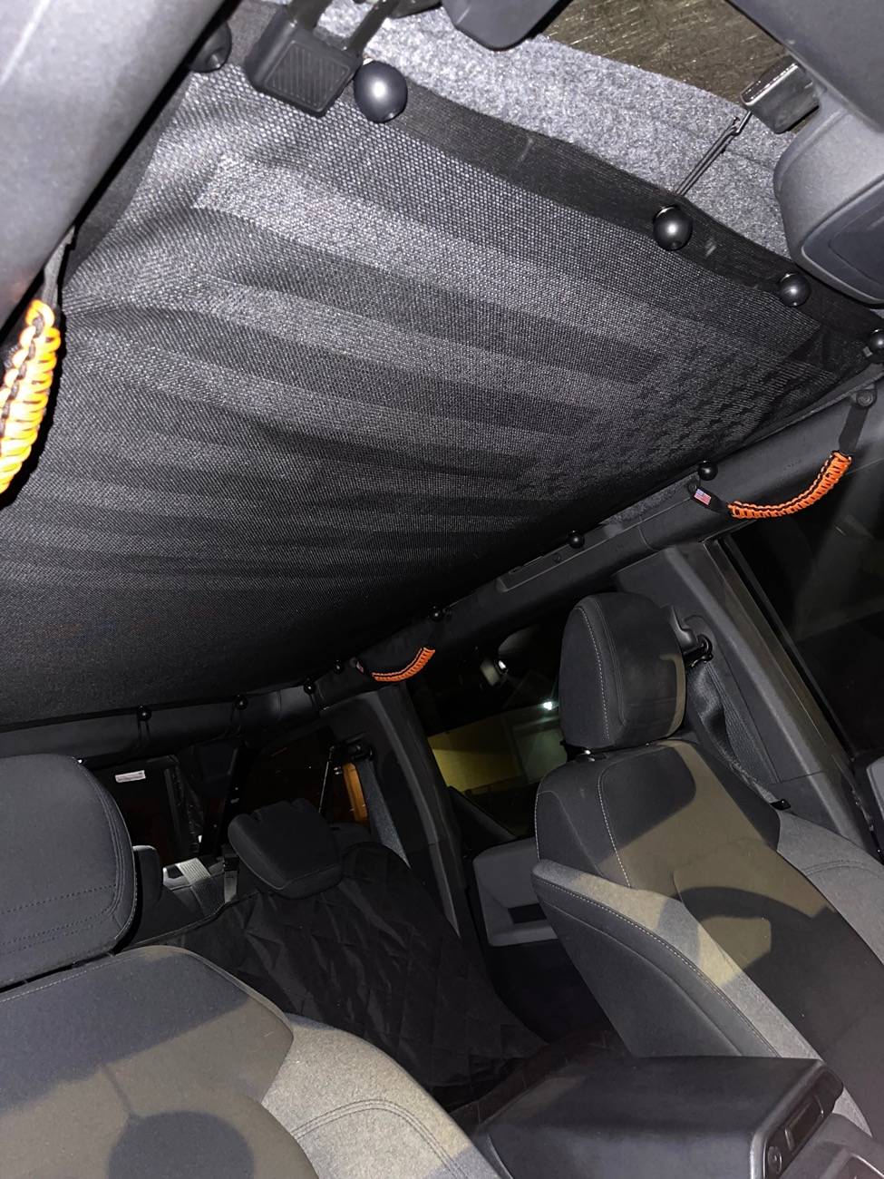 Ford Bronco Soft top sound deadening insulation mod DIY! IMG_5336