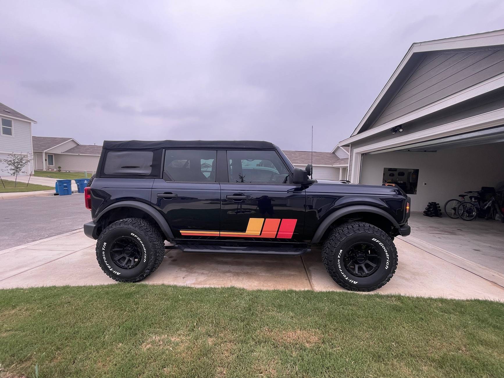 Ford Bronco Soft top sound deadening insulation mod DIY! IMG_5314