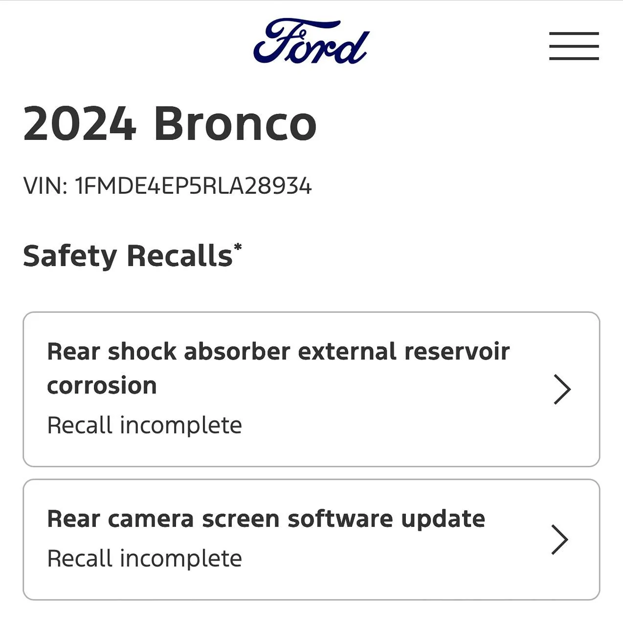 Ford Bronco Bronco recall math IMG_0079
