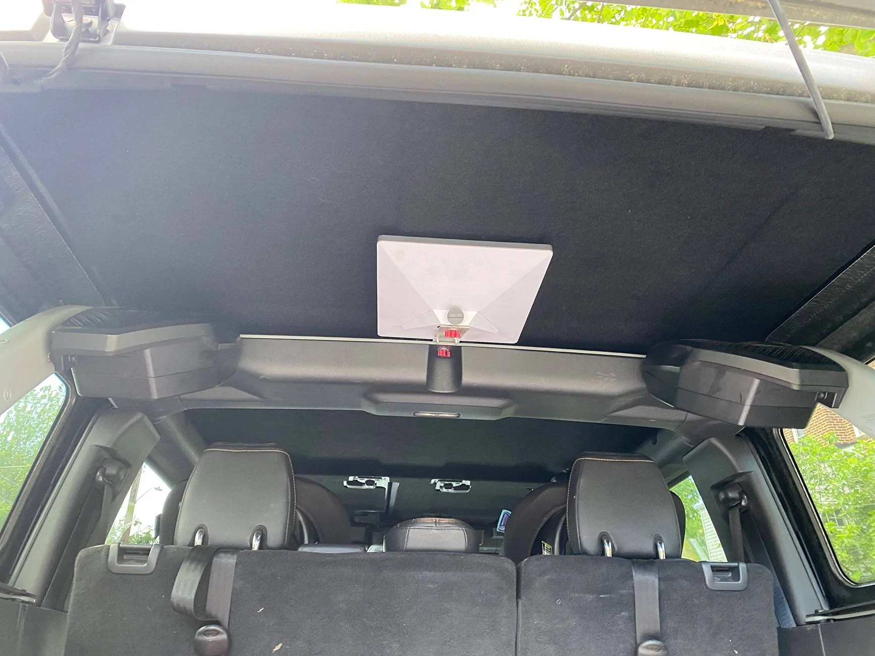 Ford Bronco Starlink Mini installed for remote camping IMG_9319