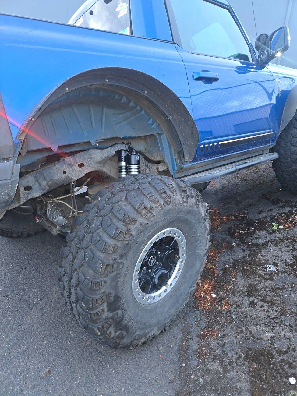 Ford Bronco Bad struts, not covered under recall. 20250521_054029