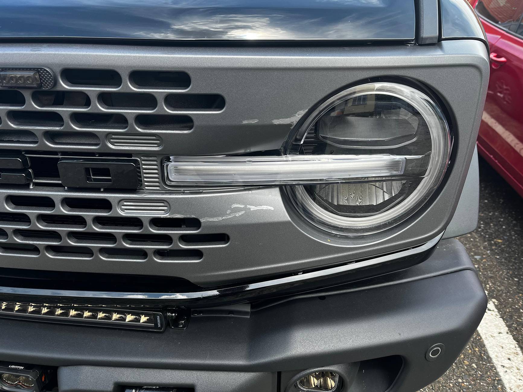Ford Bronco Bronco Badlands - Front grill color code Martin's Bronco II