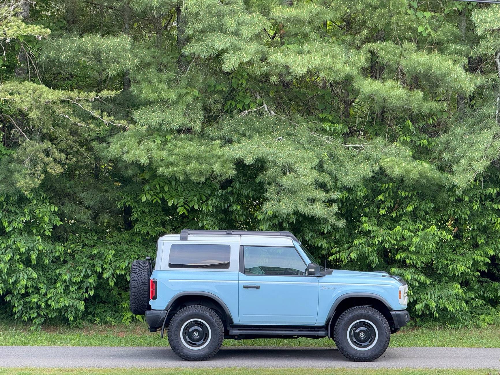Ford Bronco Show those photos of 2 Doors with Painted Roof IMG_5811