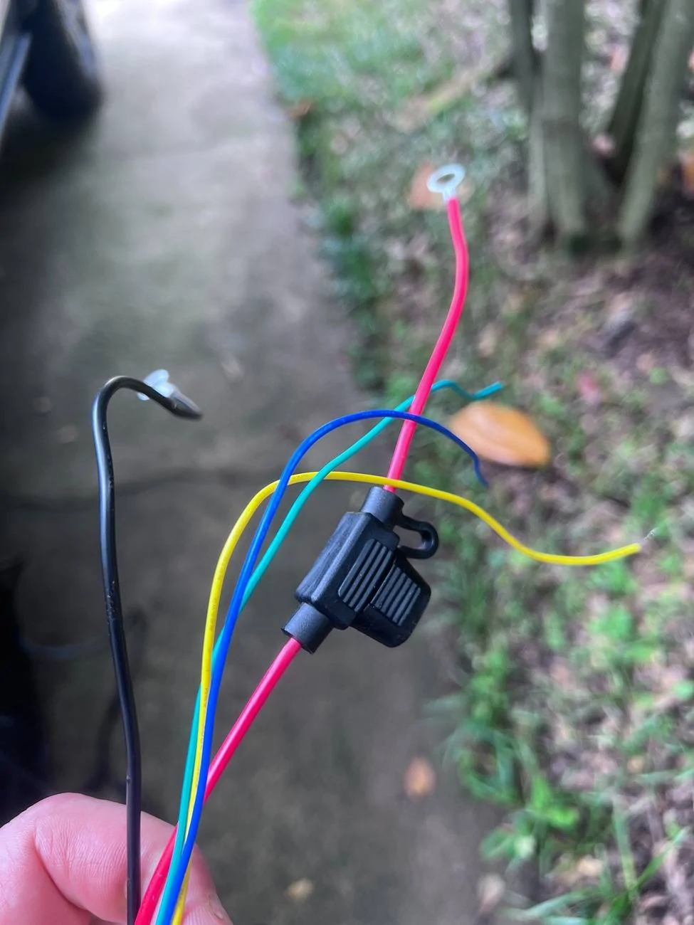 Ford Bronco 5 Wire hook up for lights + Halo Question IMG_5477