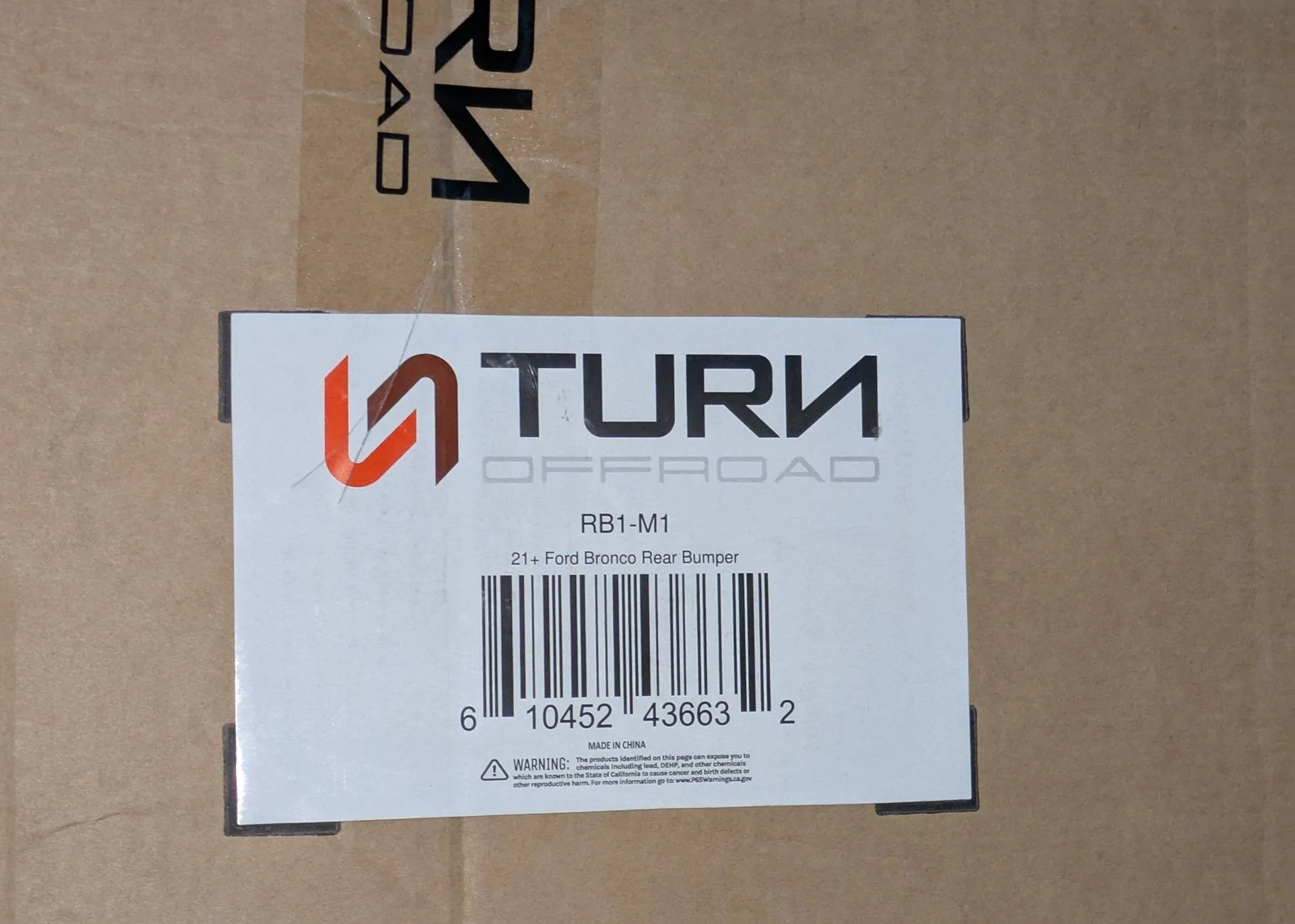 California - New rear bumper - Turn Off-road Zero Series | Bronco6G ...