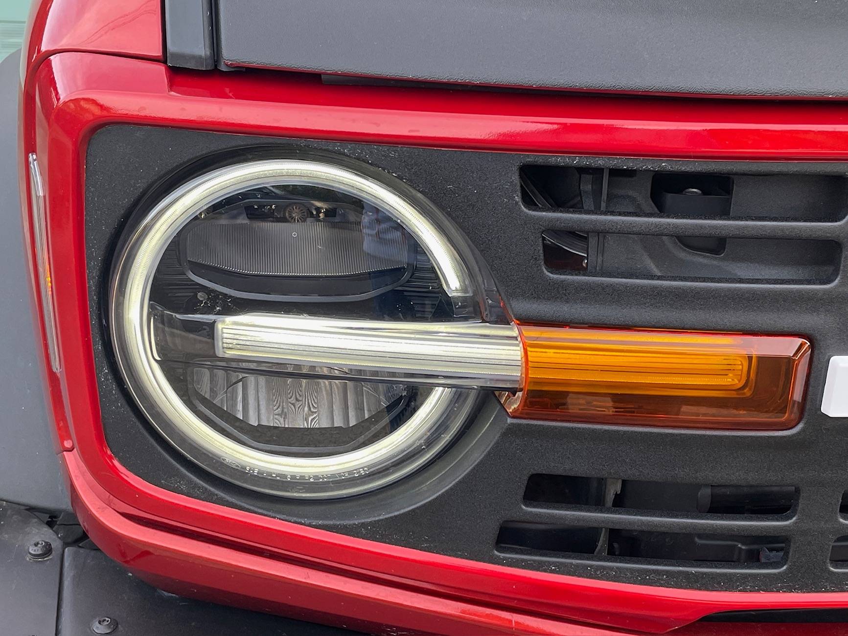 Ford Bronco Vintage grille in black IMG_7379