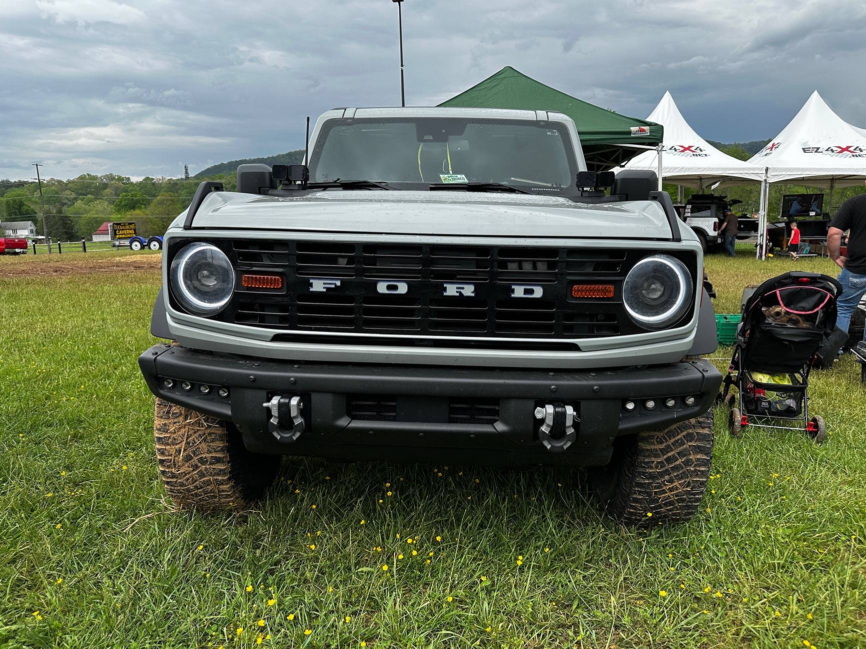 Ford Bronco Vintage grille in black IMG_6274