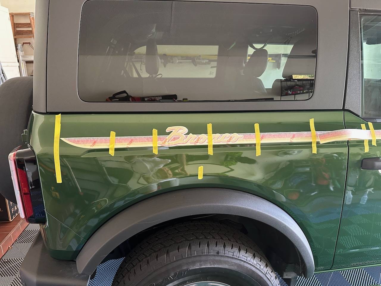 Ford Bronco Visco Stripe Kits Install Pics IMG_2045