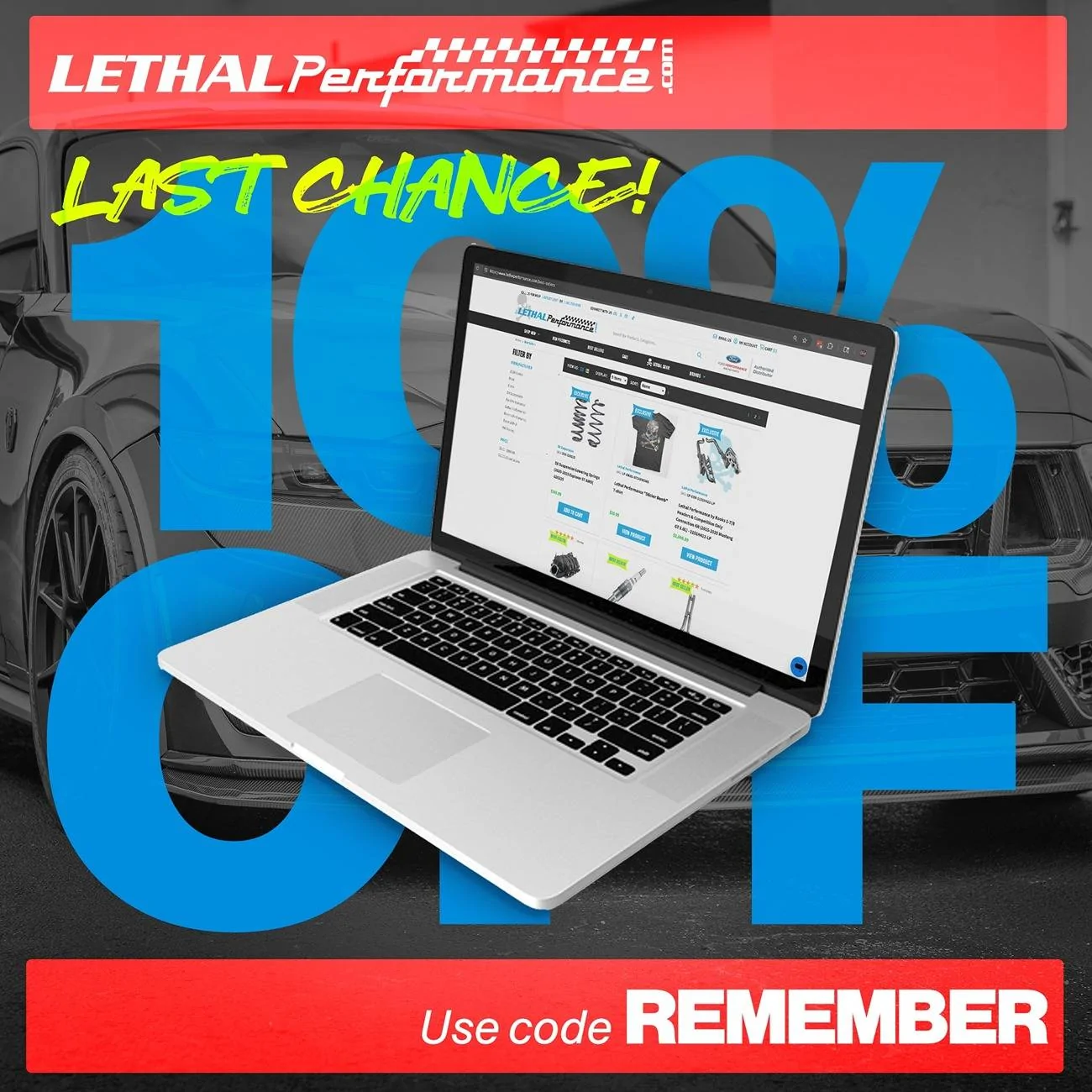 Ford Bronco Memorial Day Sales at Lethal Performance! sitewide last