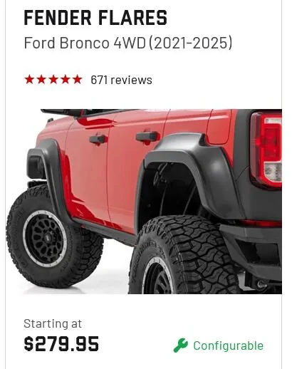Ford Bronco Squared fender flare options for Bronco? 1748356998224-0m