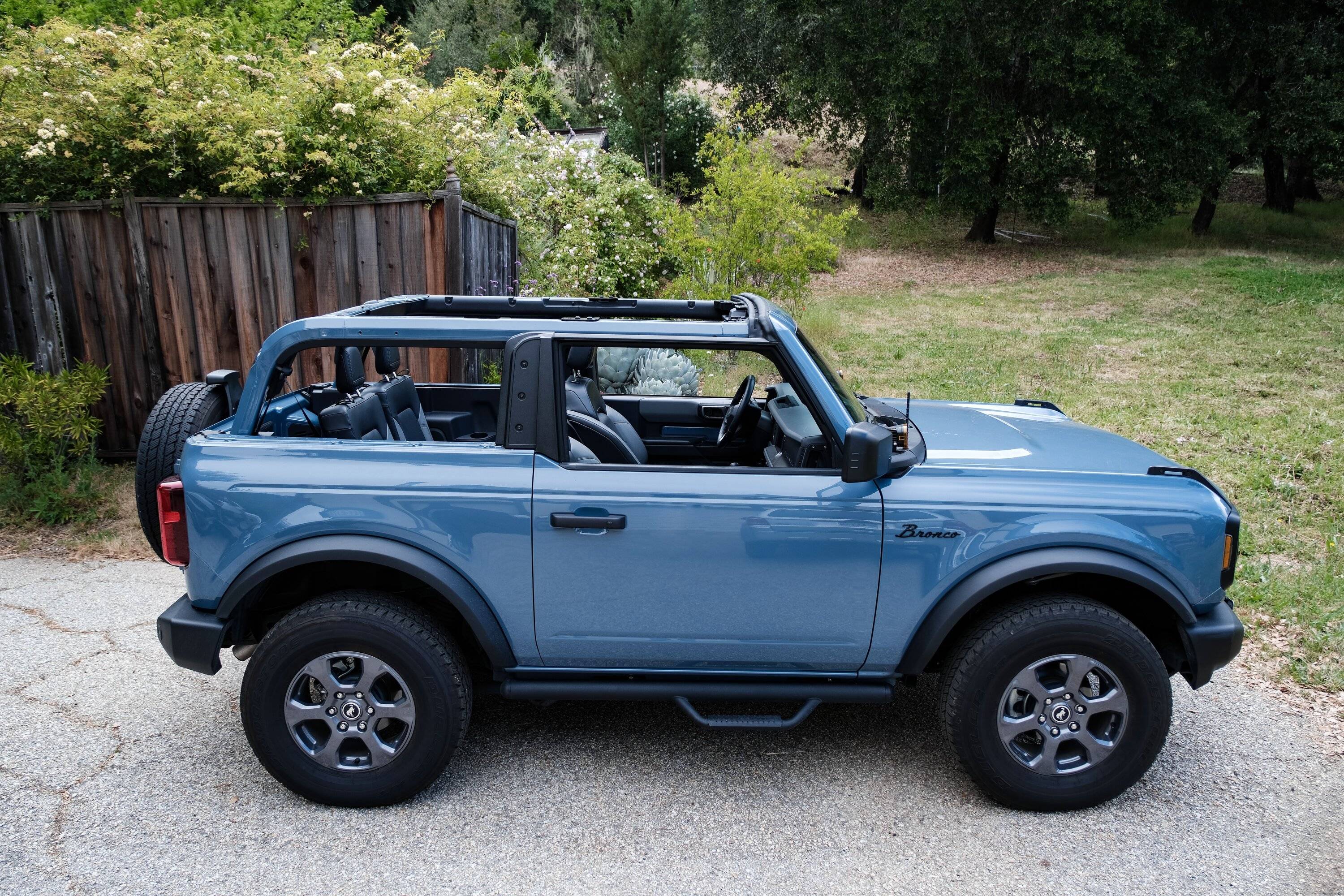 Ford Bronco Going topless for the first time. DSCF0427