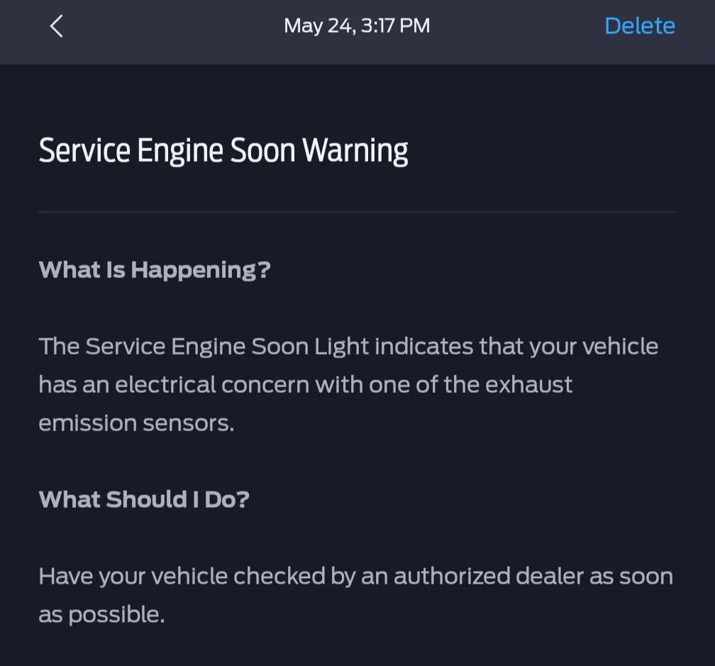 Ford Bronco Error codes when towing Screenshot_20250527-194846
