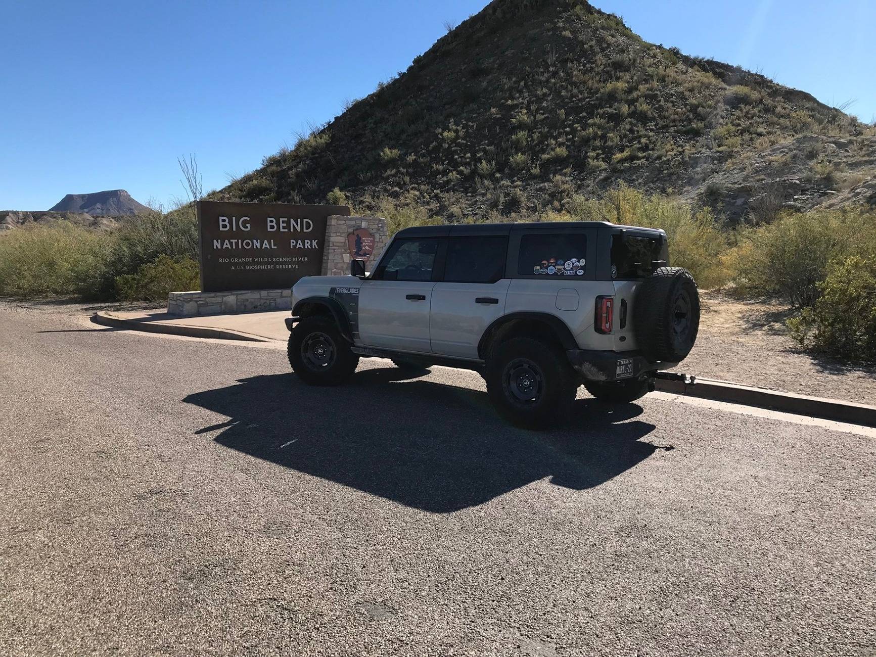 Ford Bronco Where's your Bronco taken you recently? big bend