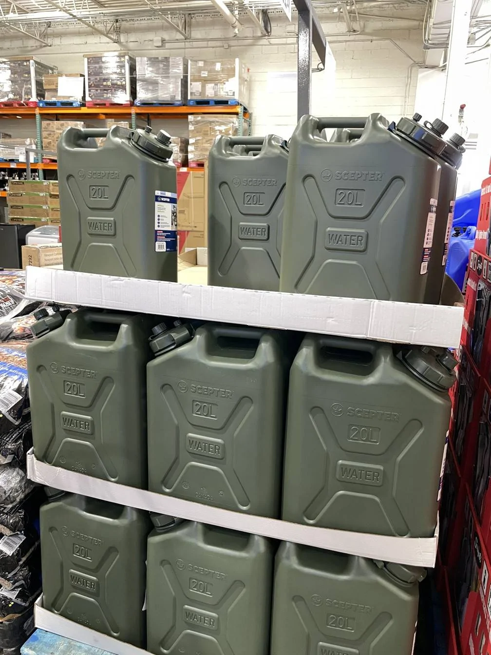 Ford Bronco Scepter water containers in Phoenix Costco IMG_3777