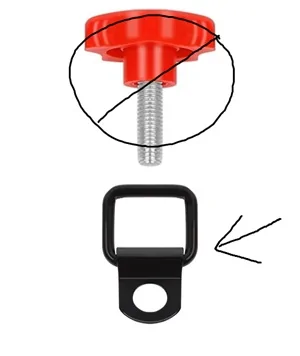 Ford Bronco ROCKWORKX tool-less Hardtop Bolts CCP knock offs