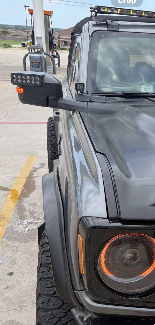 Ford Bronco New Amazon Find: Archaic LED Mirror Lights IMG_1153