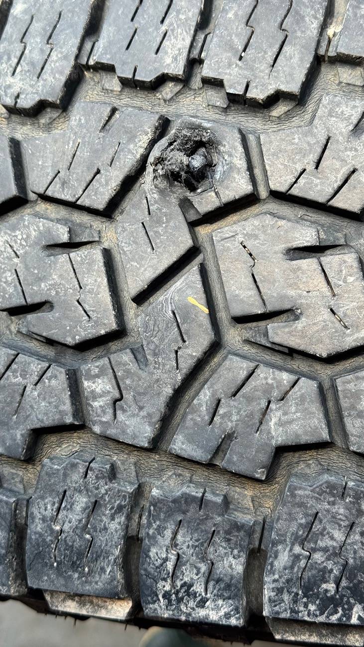 Ford Bronco Self tire repair plug IMG_0371