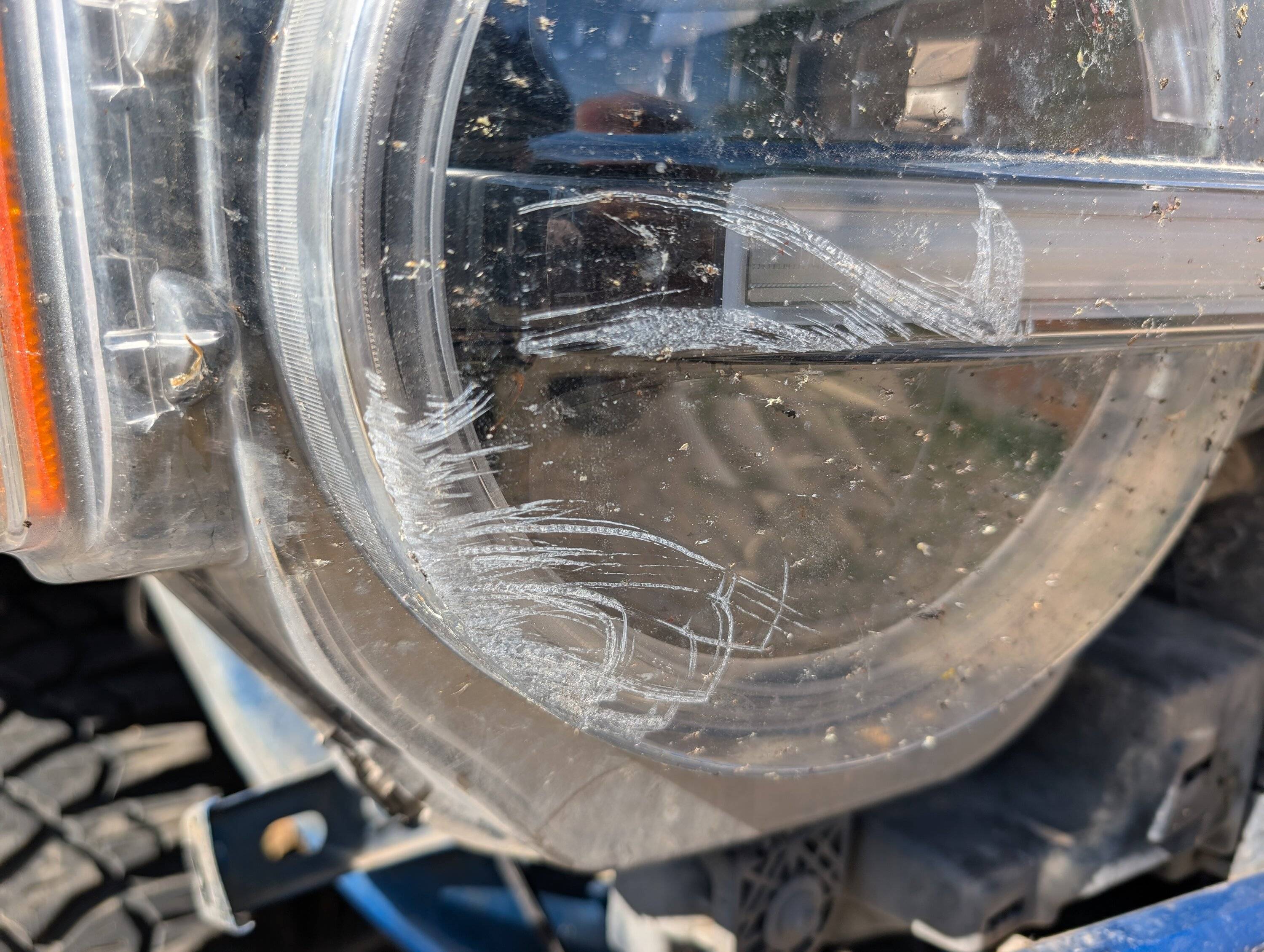 Ford Bronco Headlight trail damage repair PXL_20250530_234033009