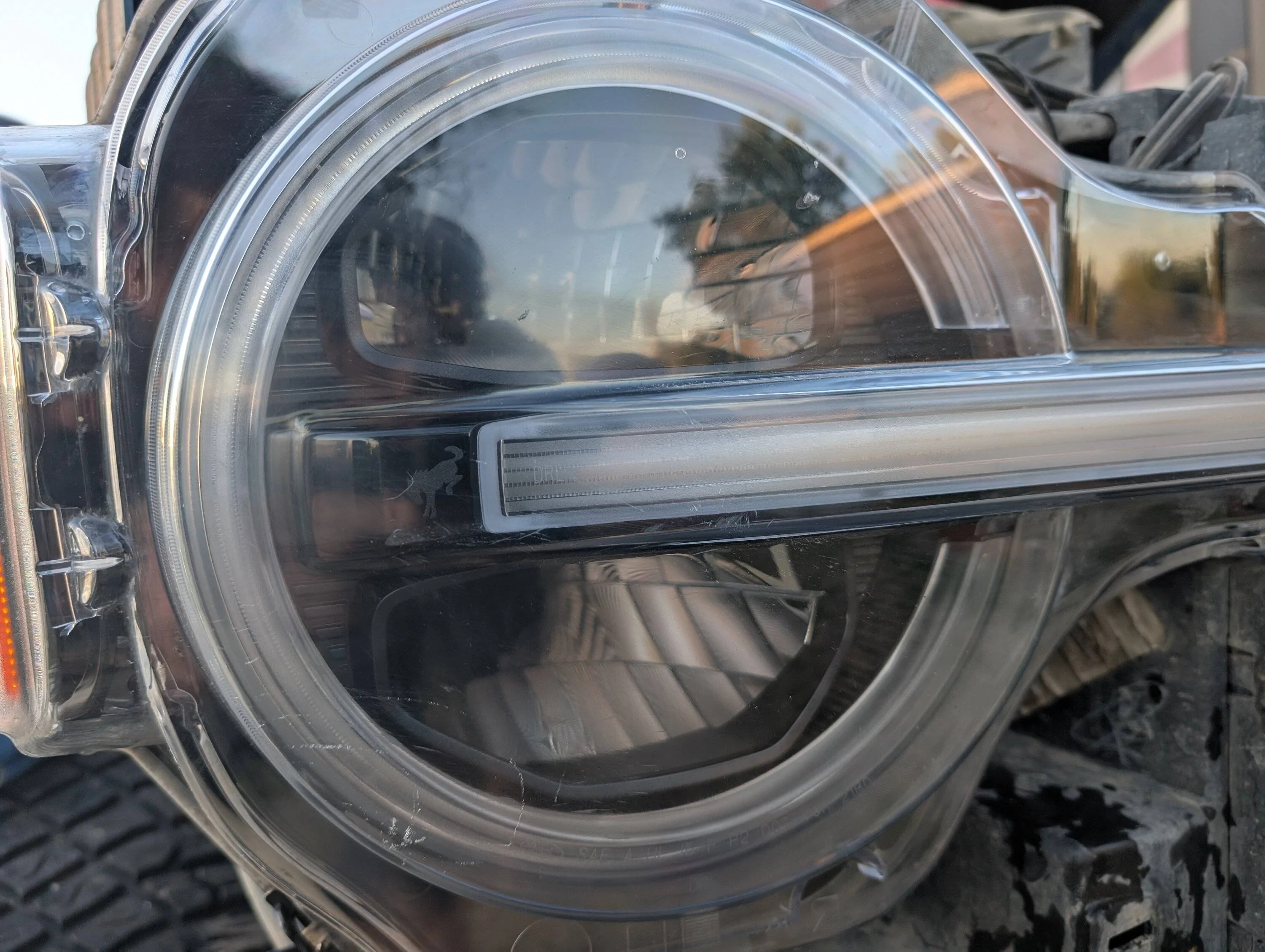 Ford Bronco Headlight trail damage repair PXL_20250531_030050435