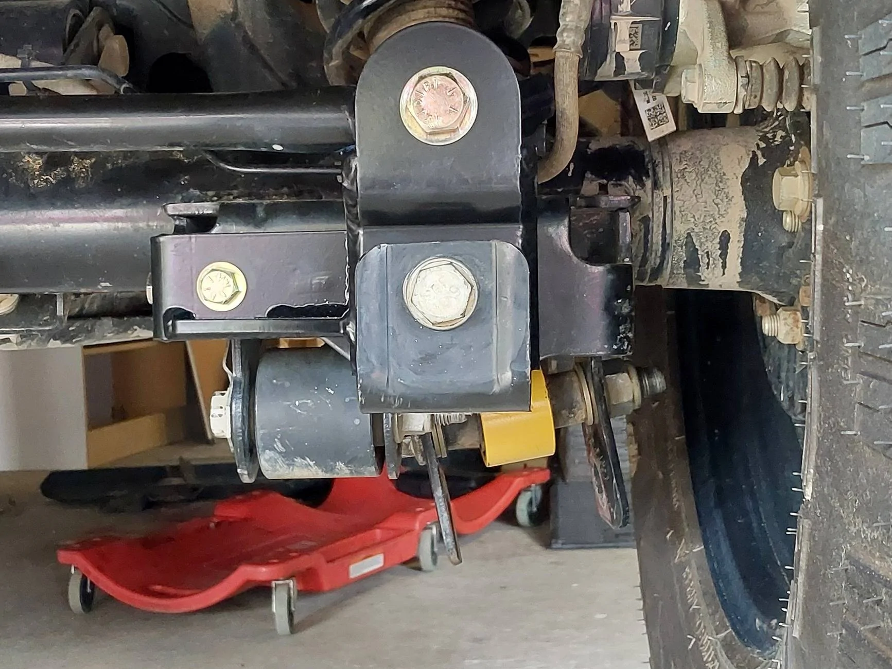 Ford Bronco Bent Pan Hard bar bracket. HELP please! 20250315_143746