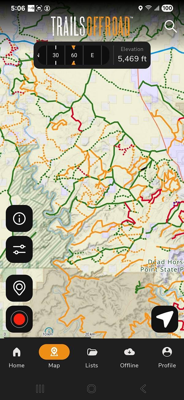Ford Bronco How to post locations. Screenshot_20250601_170659_TrailsOffroad
