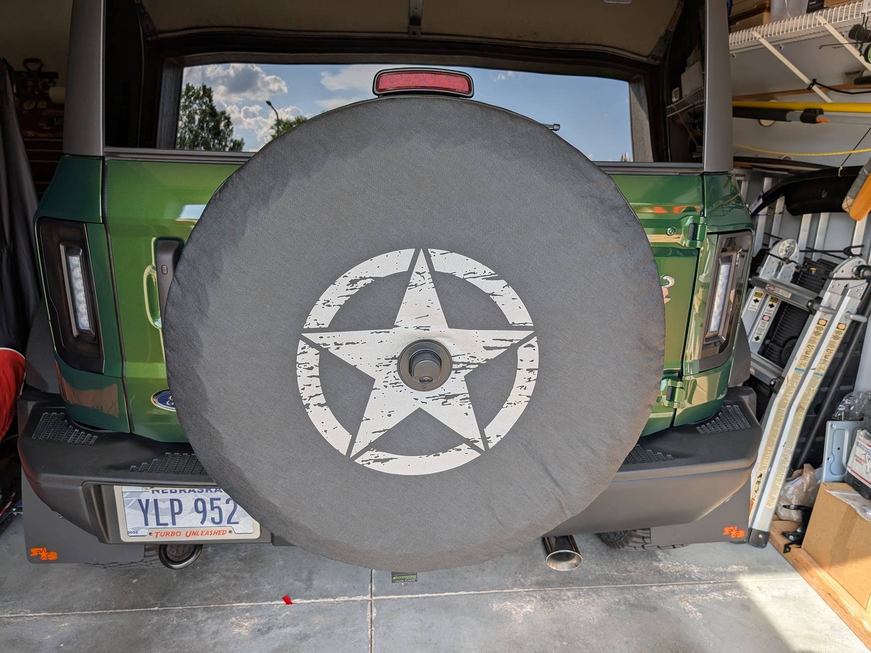 Ford Bronco Iceman's Lil Green Pony Build - 2024 Black Diamond Oracle_Tail2