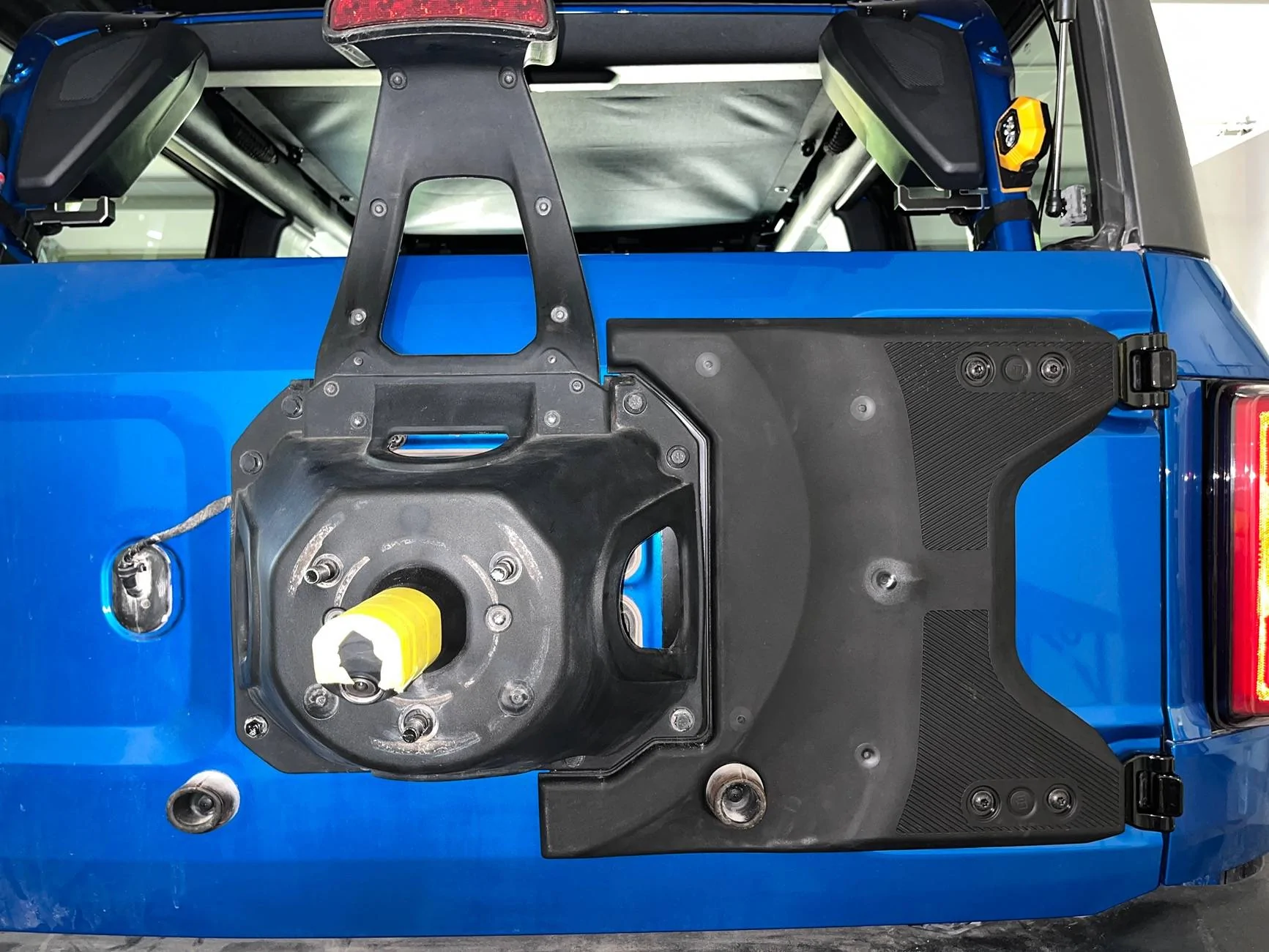 Ford Bronco Spare tire mount reinforcement kit now available from Ford Performance Parts IMG_2945