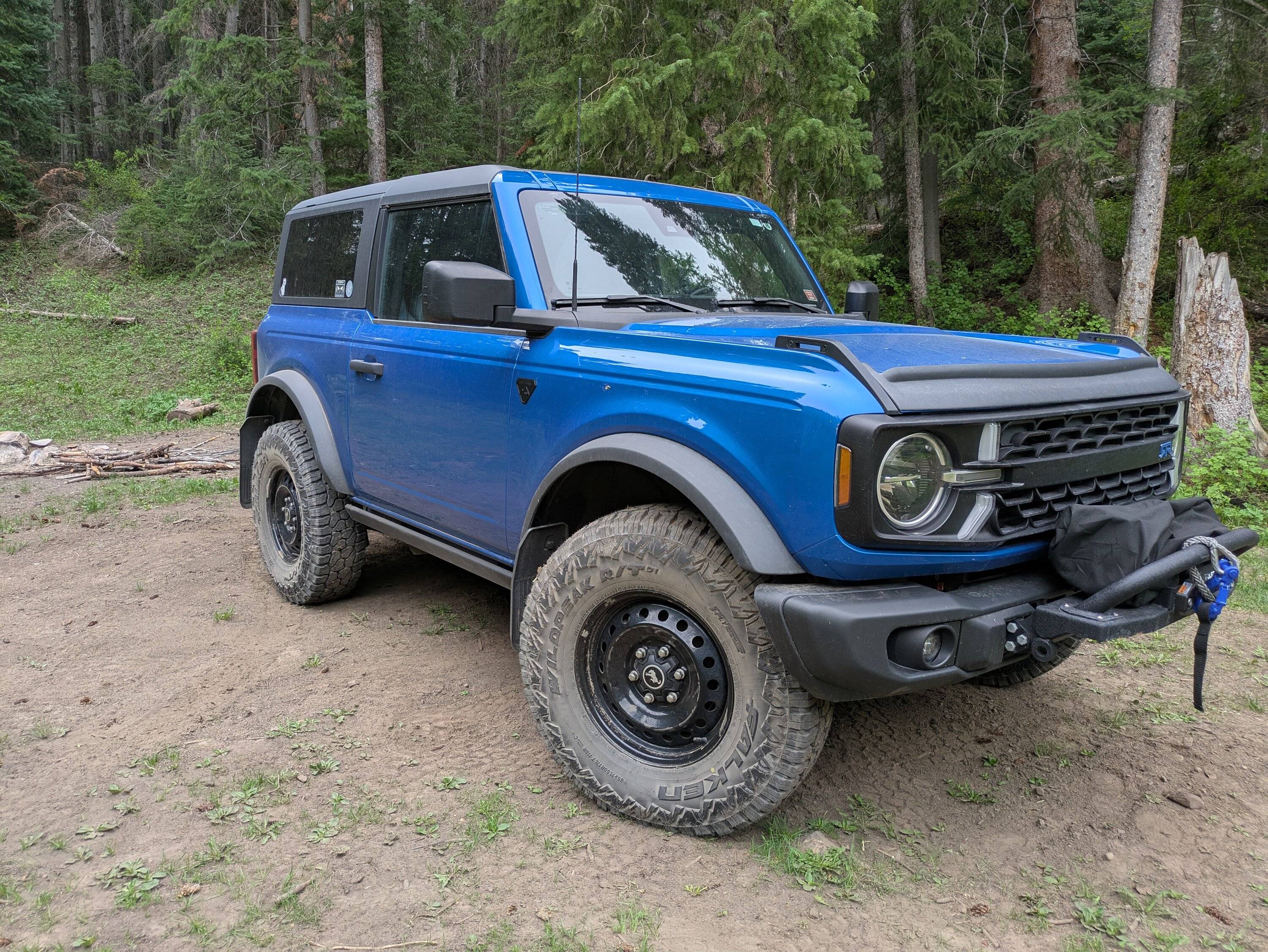 Ford Bronco STOCK NO MORE! Black Diamond Gets Juiced Up! 1000002773