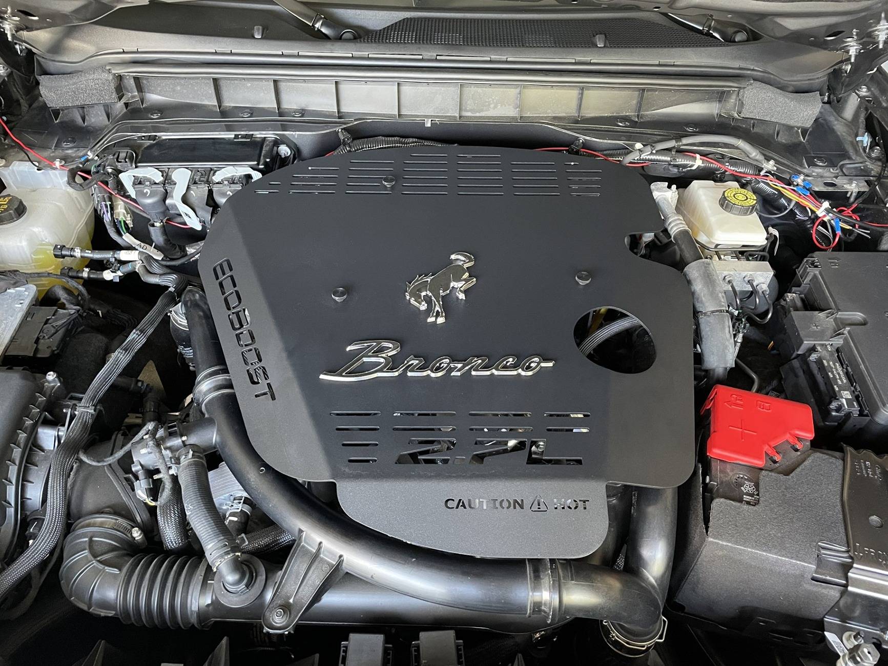 Ford Bronco No Duck Engine Cover