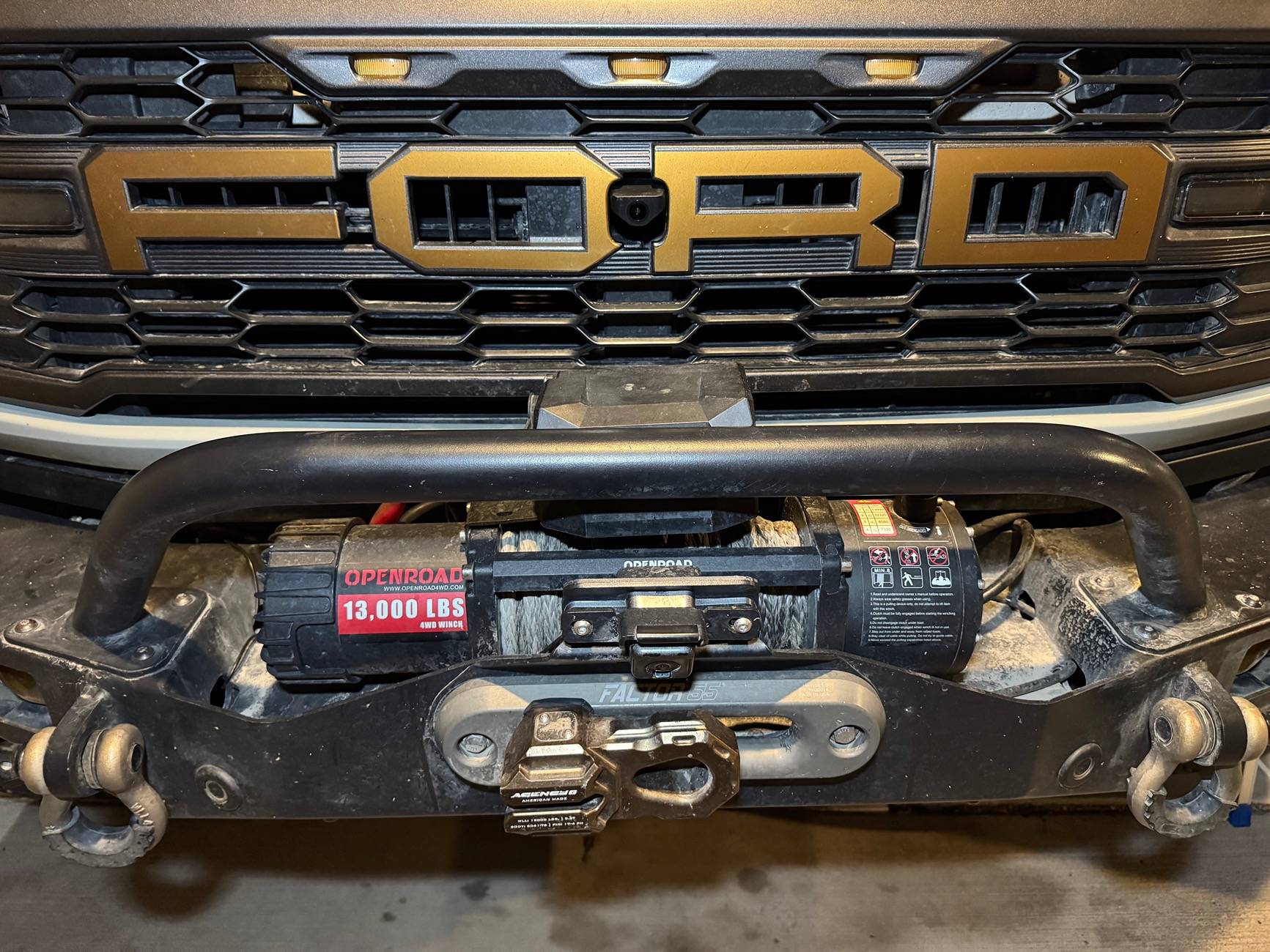 Ford Bronco Wolfbox G900 TriPro BUMPER version install/review IMG_9477