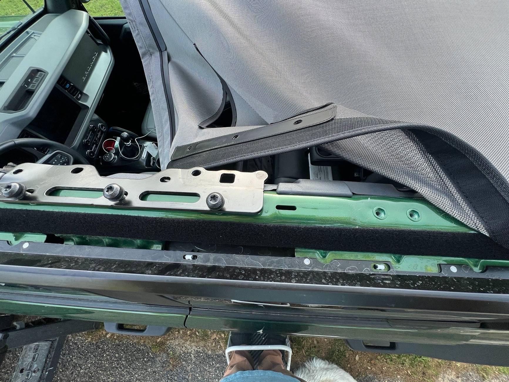 Ford Bronco Soft top Installation IMG_4999