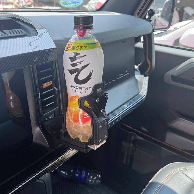 Ford Bronco New: Cup Holder to Keep Drinks Warm & Cool Using Air Vent [AIGMUX] 03