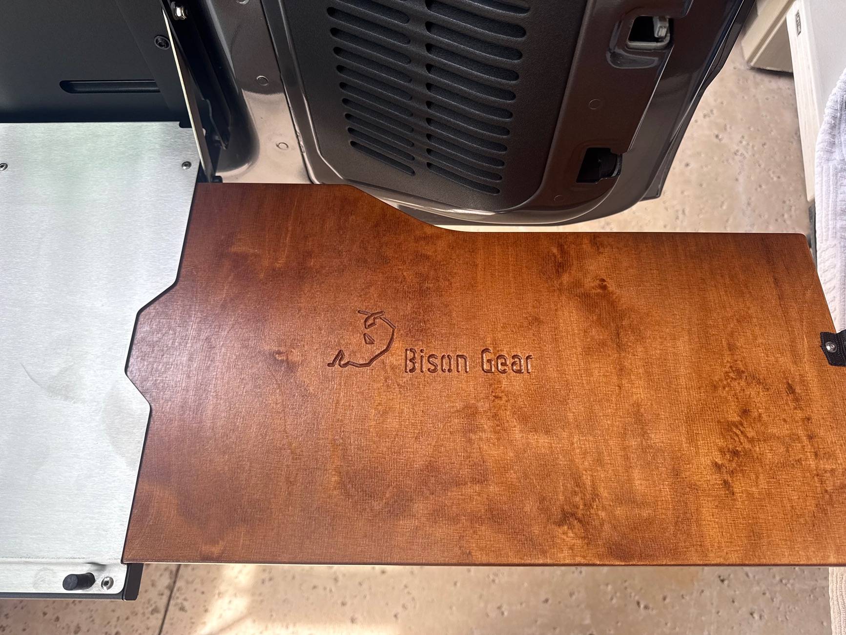 Ford Bronco Bison Gear tailgate table IMG_6014