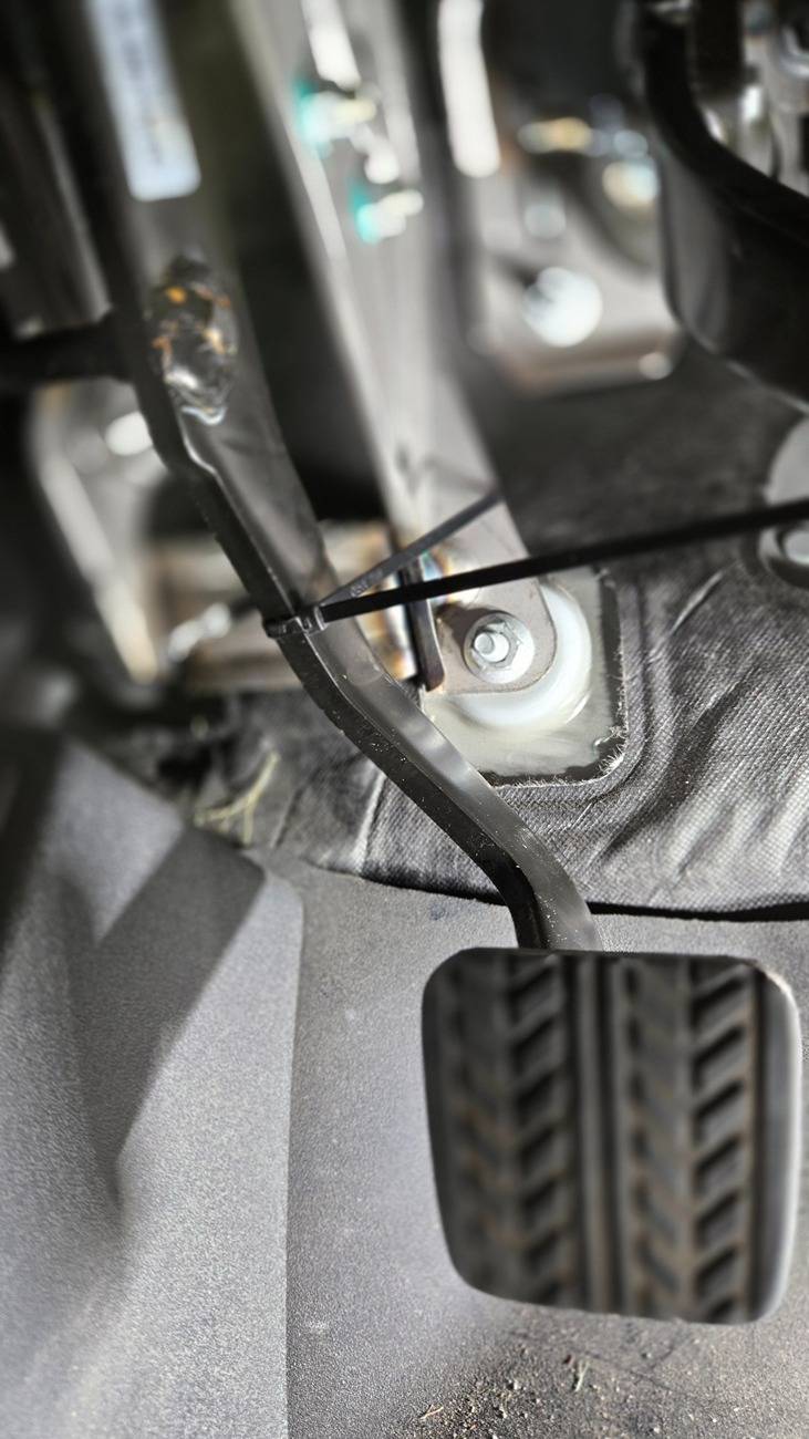 Ford Bronco Creaky Clutch Pedal possible fix 20250605_103942