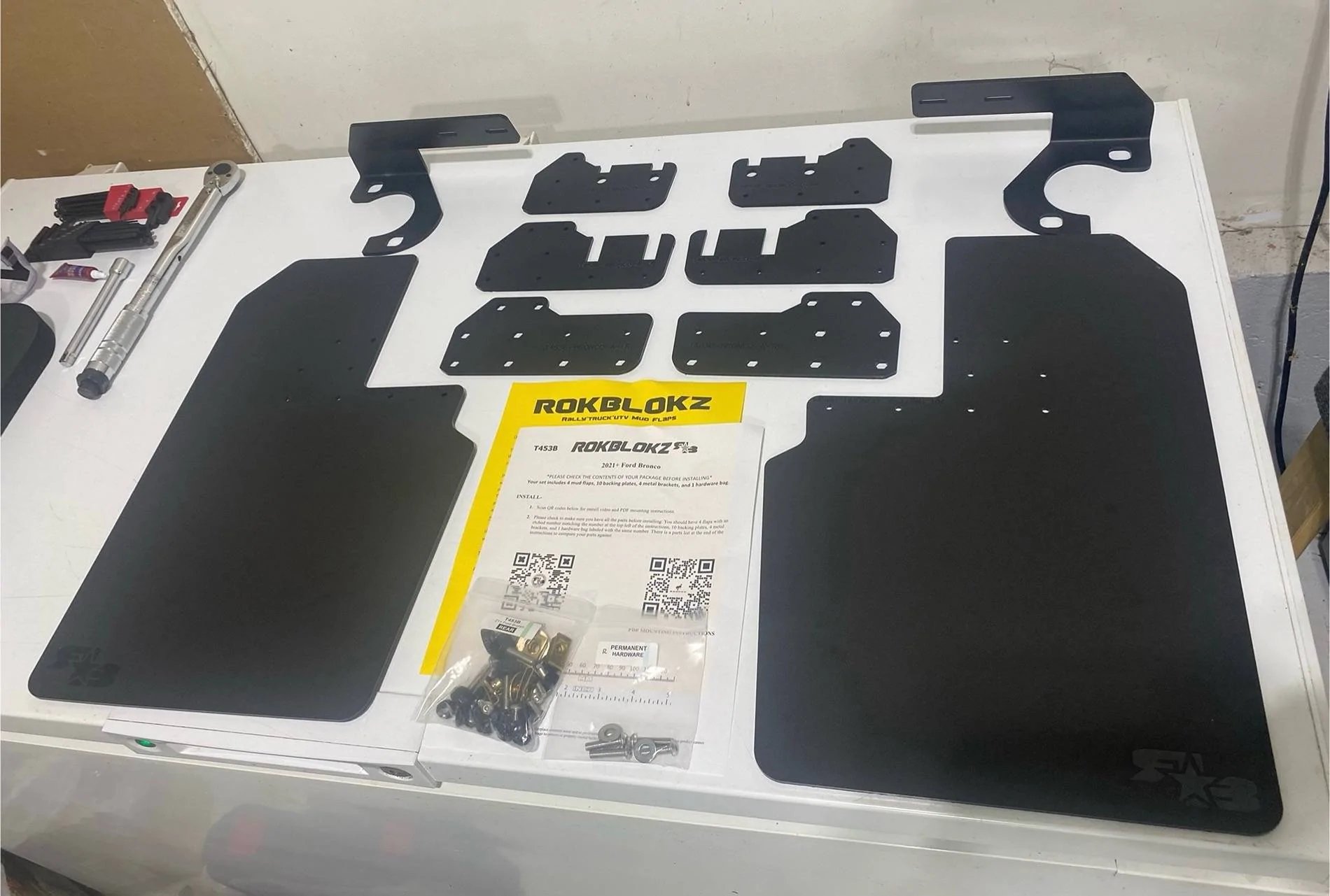 RokBlokz rear flaps installation. | Bronco6G - 2021+ Ford Bronco