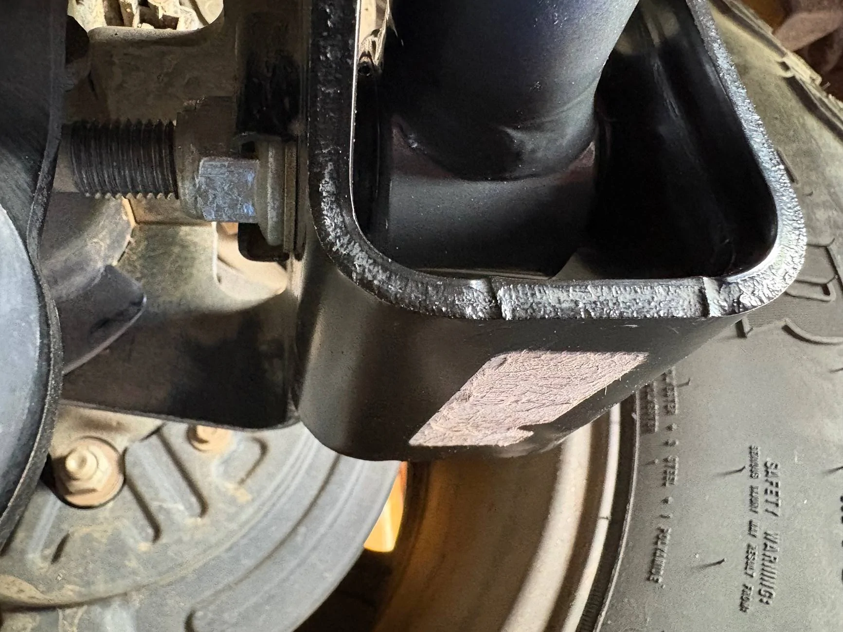 Ford Bronco Synergy Adjustable Track Bar - Installed IMG_2346