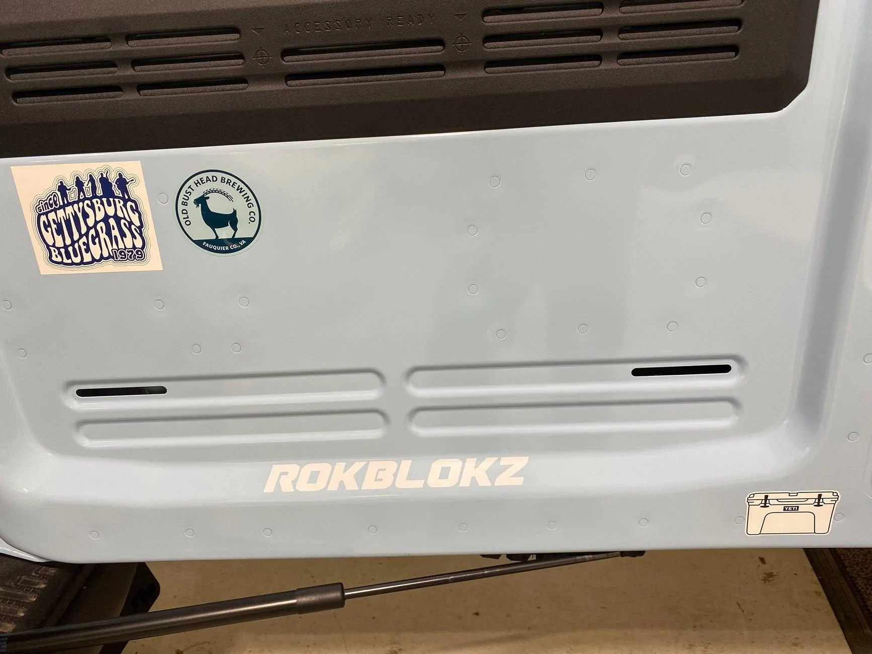Ford Bronco RokBlokz rear flaps installation. IMG_2121