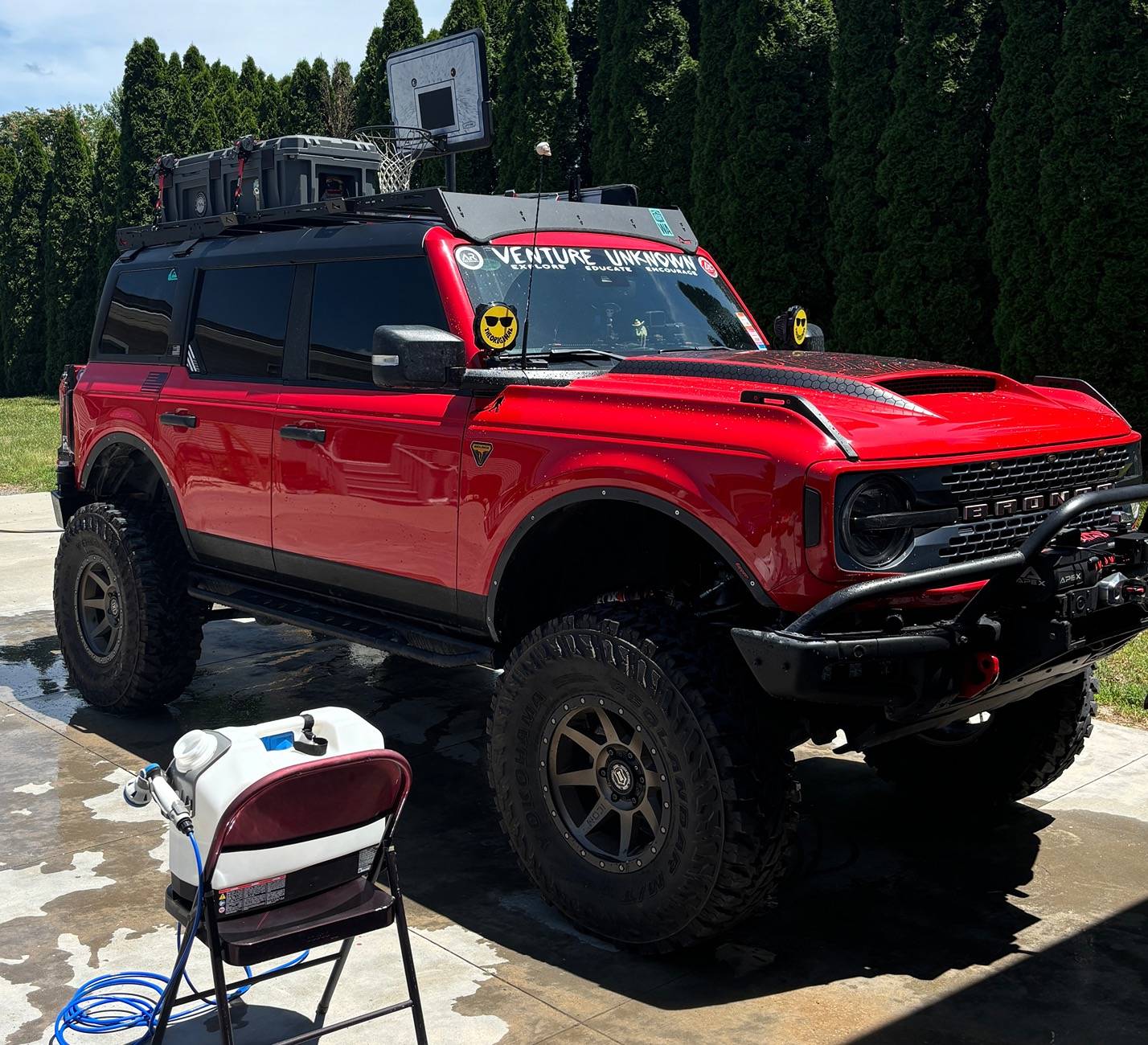 Ford Bronco What did you do TO / WITH your Bronco today? 👨🏻‍🔧🧰🚿🛠 IMG_3330