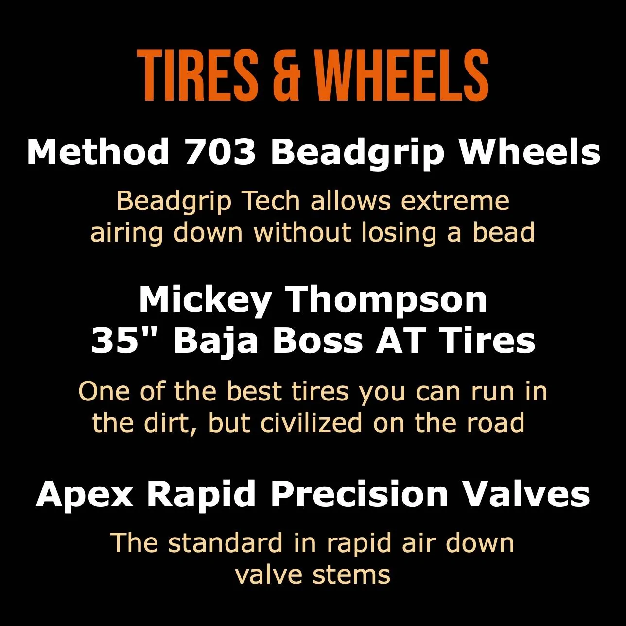 Ford Bronco Ford Bronco 2DR "Trail Brawler" Edition Build-TiresWheels