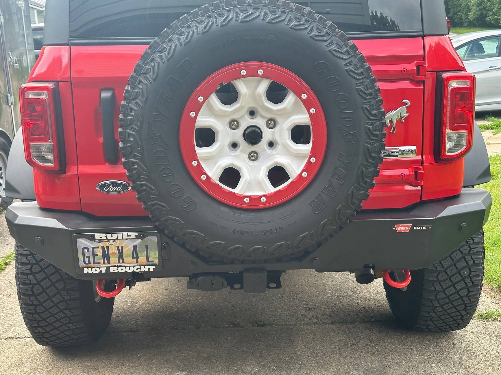 Ford Bronco Anyone installed a Warn Elite Rear Bumper?  Pics Please!! IMG_0889