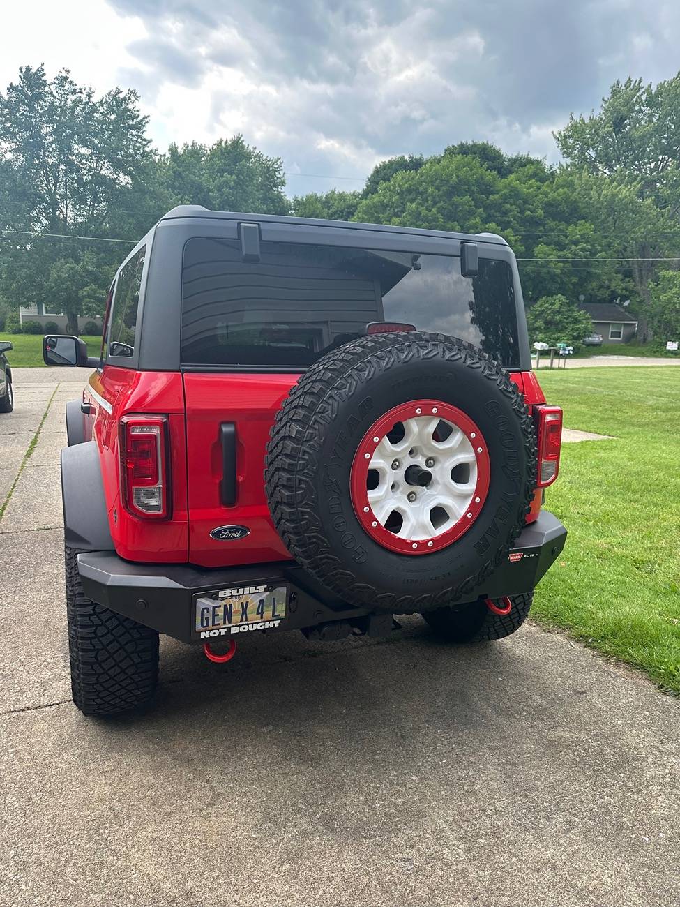 Ford Bronco Anyone installed a Warn Elite Rear Bumper?  Pics Please!! IMG_0888