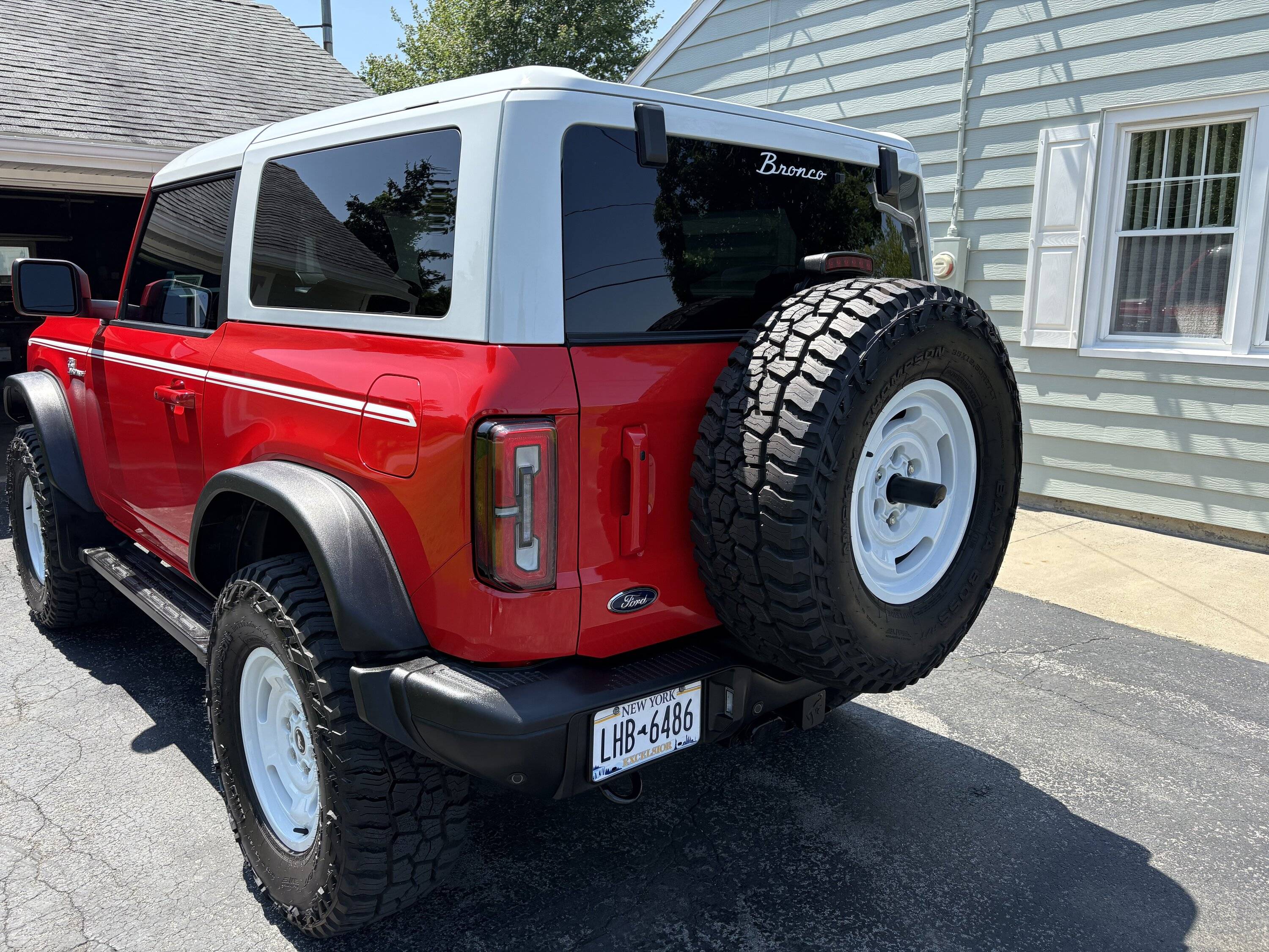 Ford Bronco Painted door handles and mirrors IMG_5341