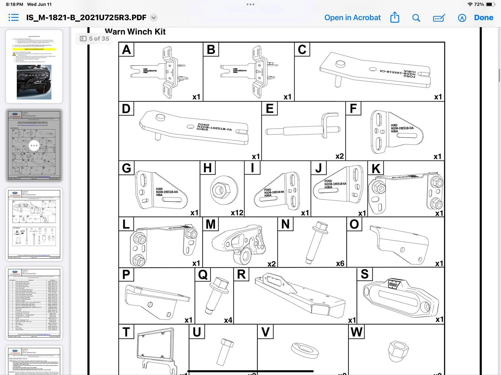 Ford Bronco Frame Horn Reinforcement Aftermarket Options – Master List & Guide IMG_6805