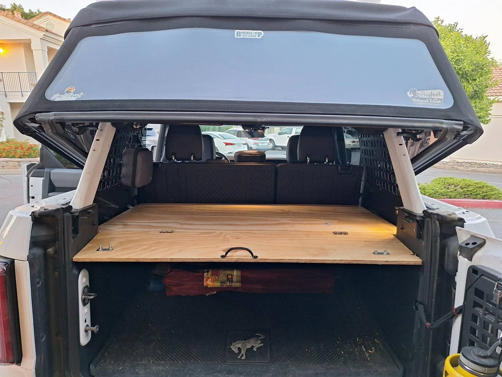 Ford Bronco Rear Cargo Cover Ideas 1000009677
