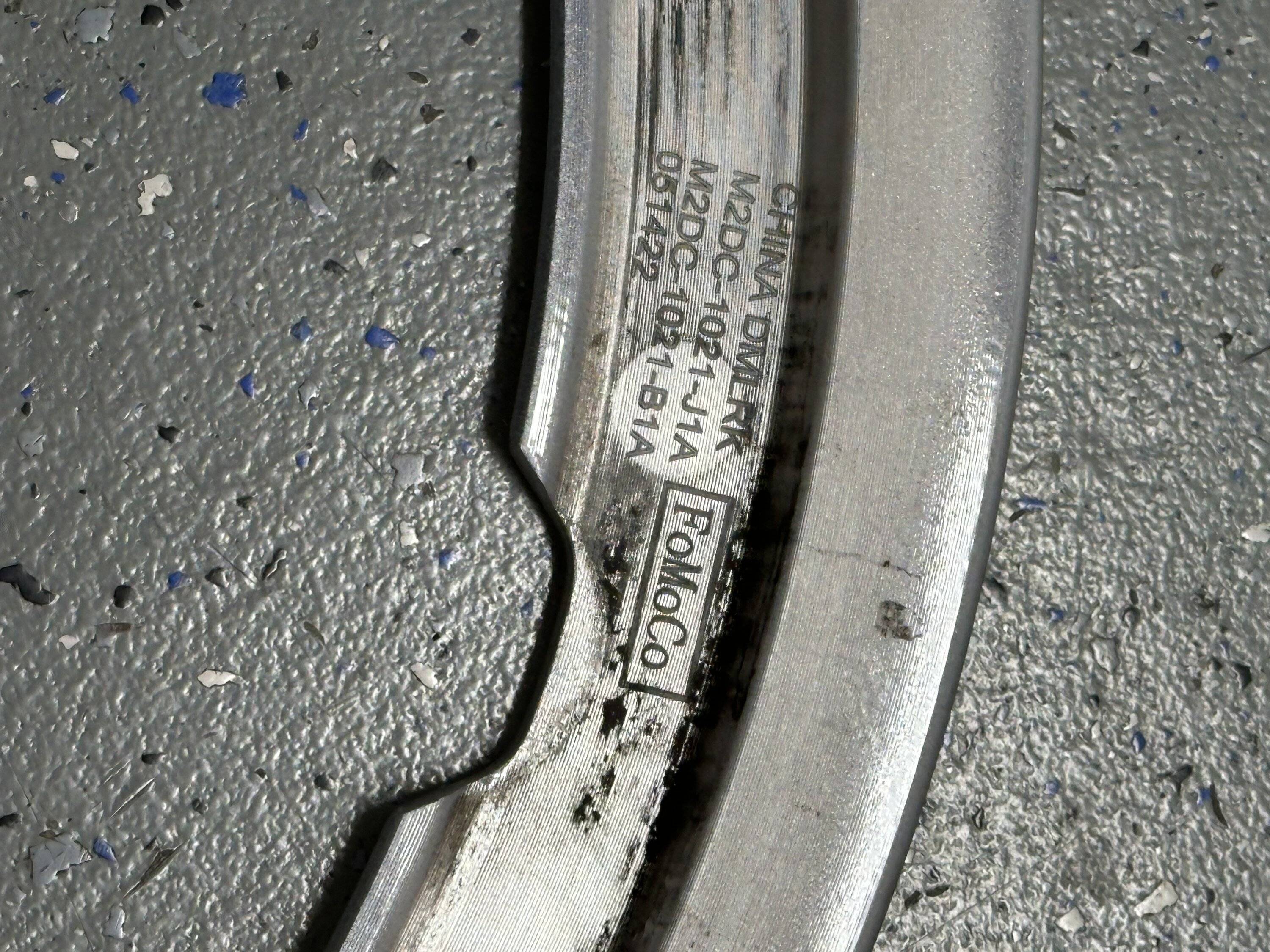 Ford Bronco Bronco 17” Silver replacement Beadlock capable Rings SOLD IMG_8568